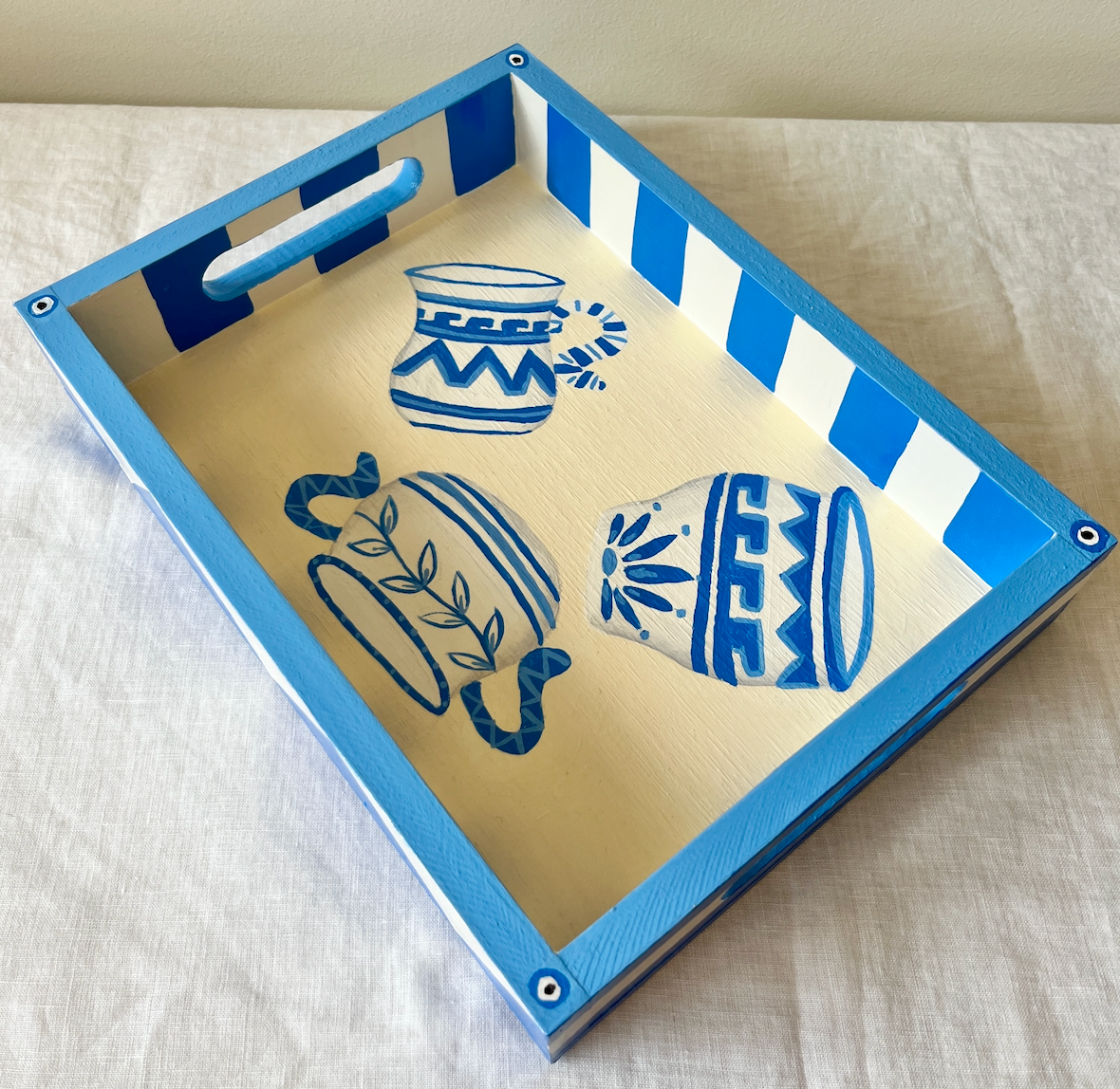 Mediterranean Pot Tray (Small)