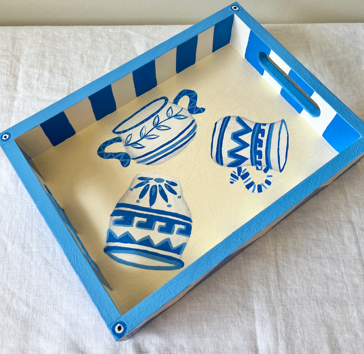 Mediterranean Pot Tray (Small)