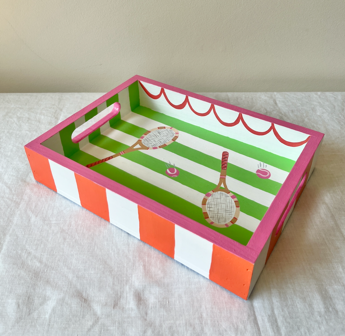Retro Tennis Tray (Small)
