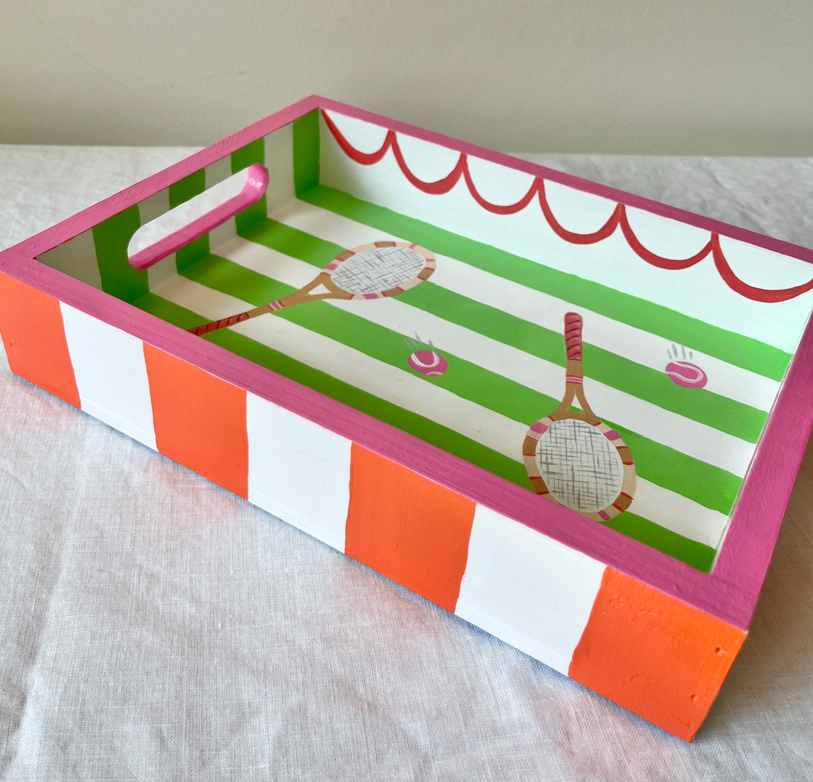 Retro Tennis Tray (Small)