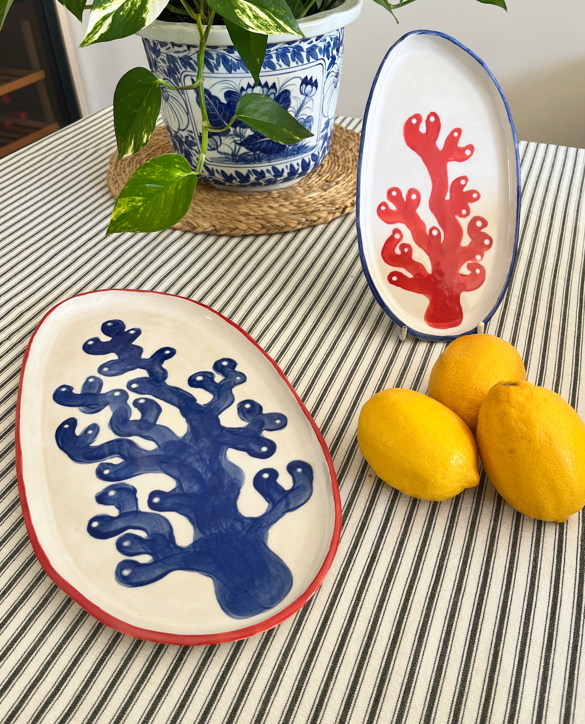 Coral Platter (Set of 2)