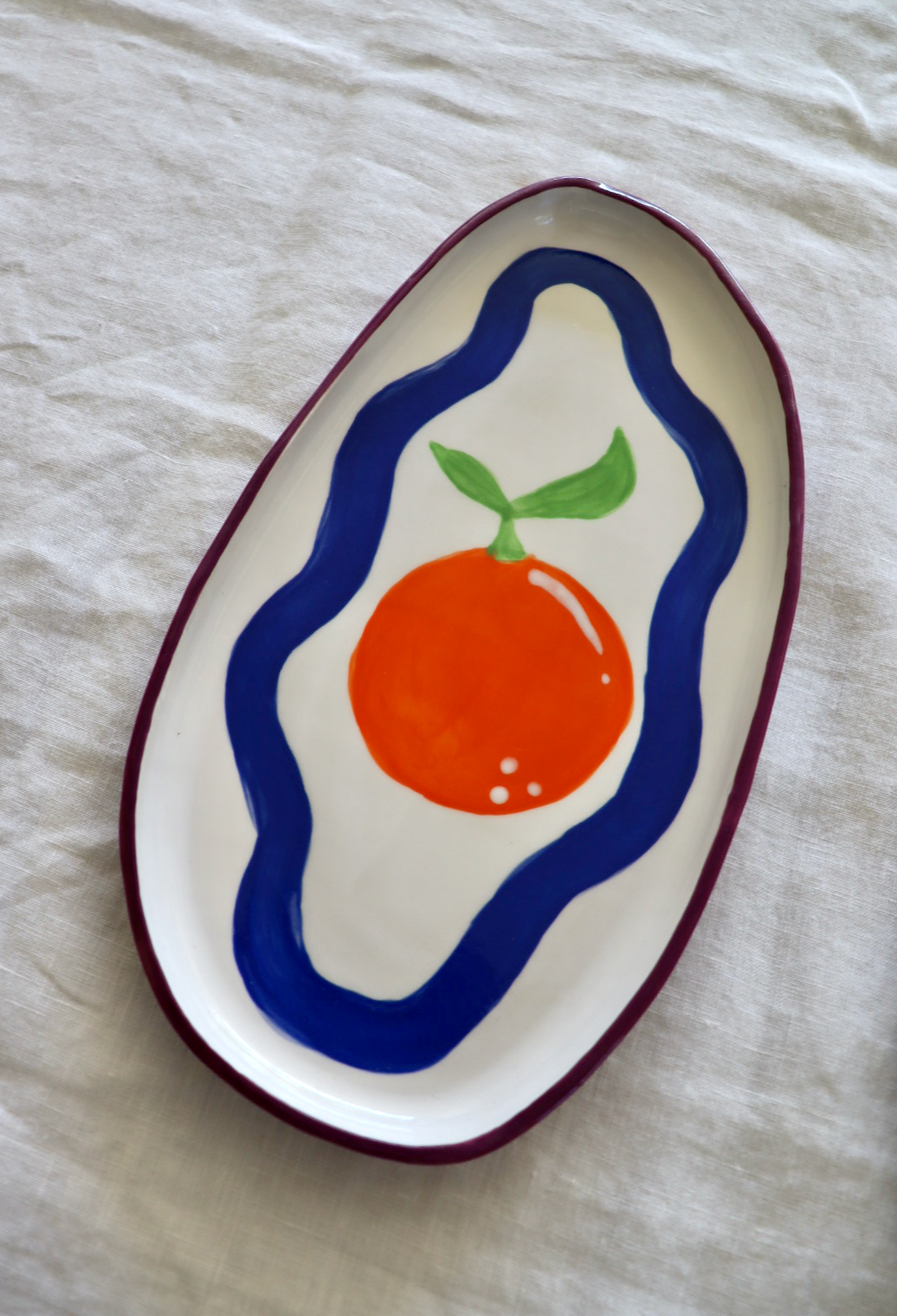 Orange Platter (Set of 2)