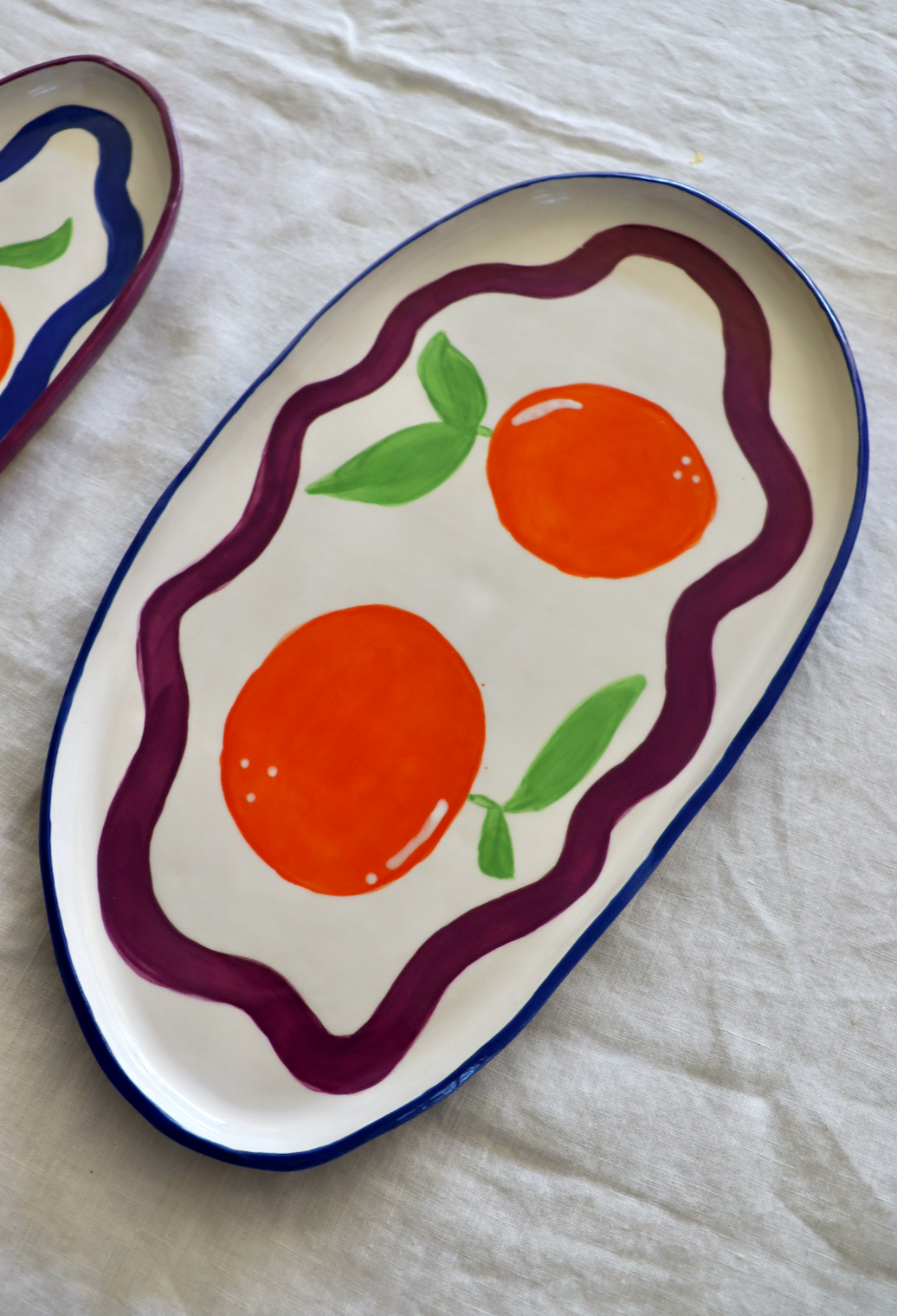 Orange Platter (Set of 2)