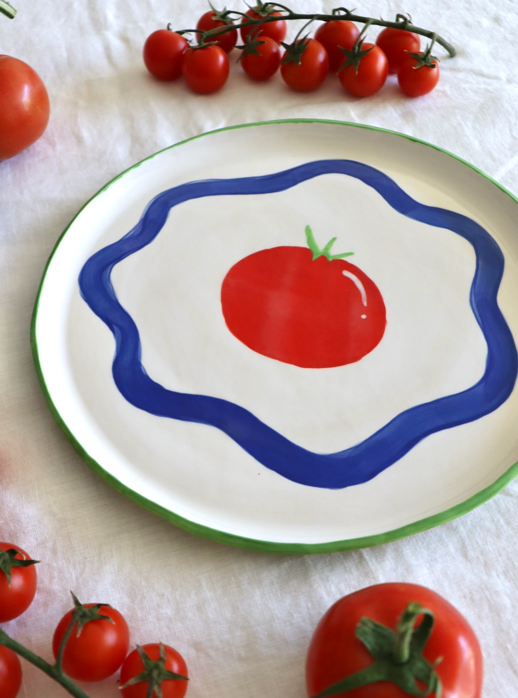 Tomato Plate - Set of Two