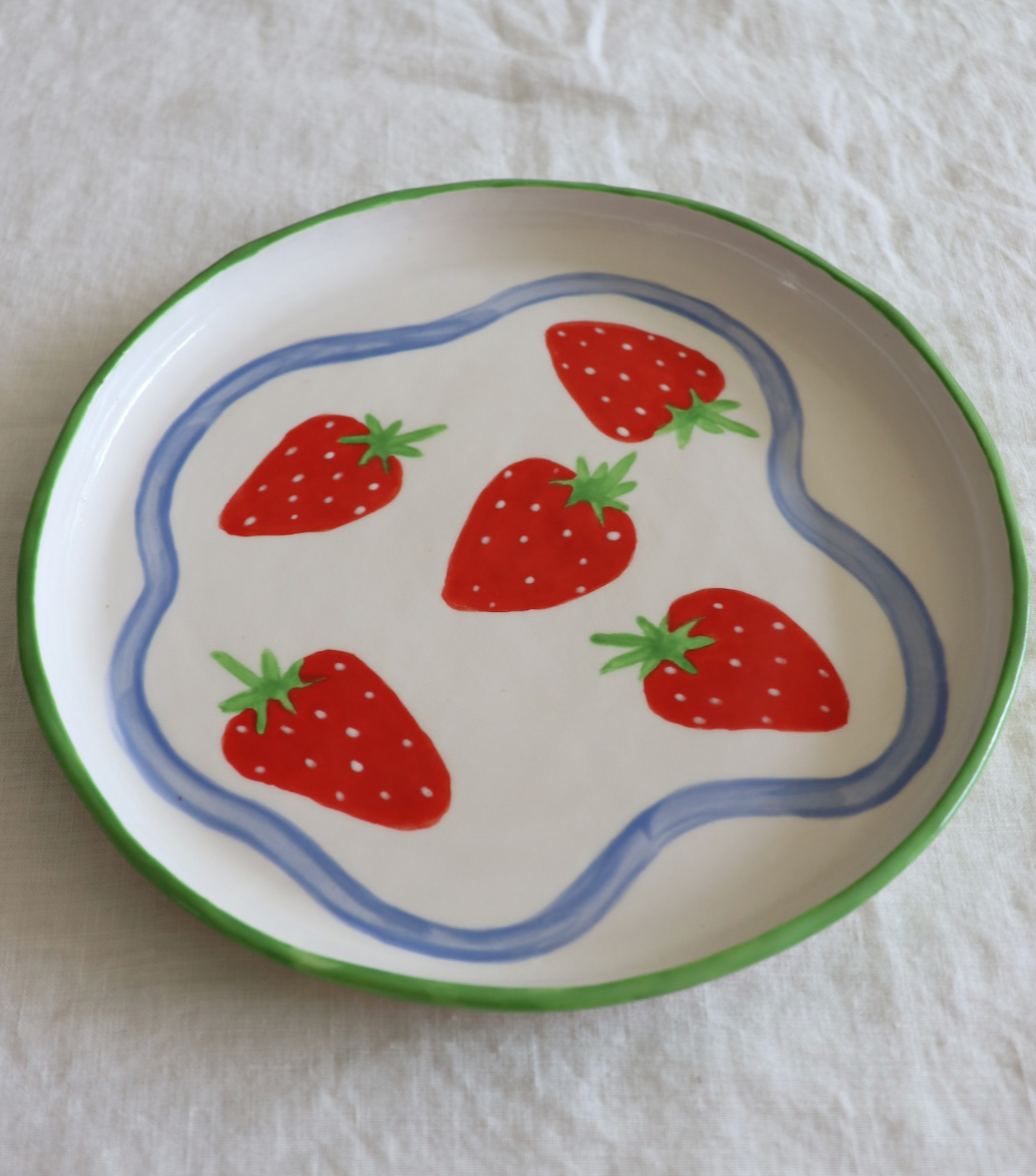 Strawberry Plate (Small)