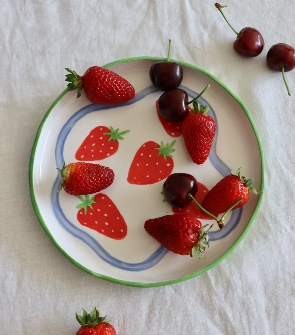 Strawberry Plate (Small)