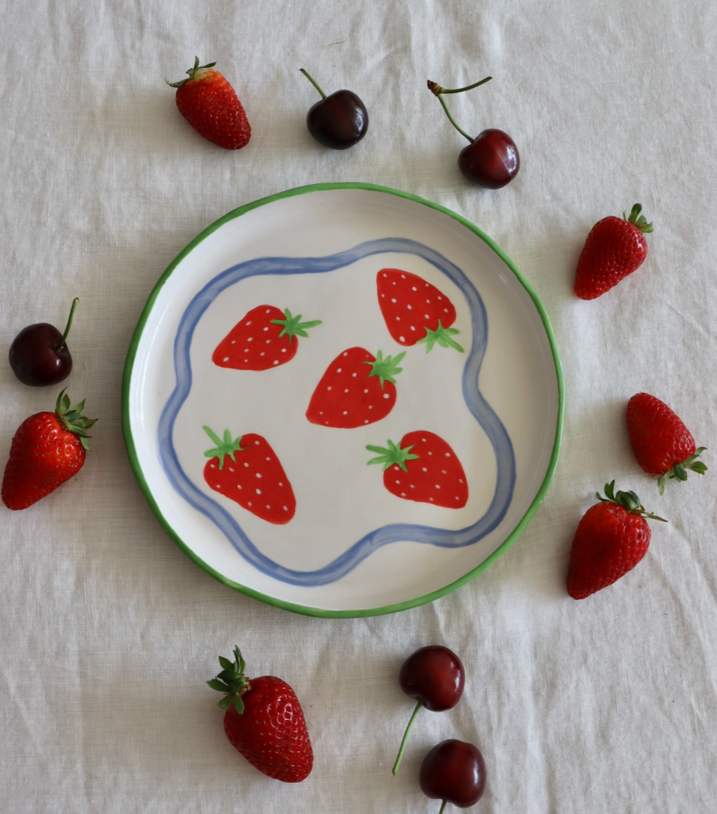 Strawberry Plate (Small)