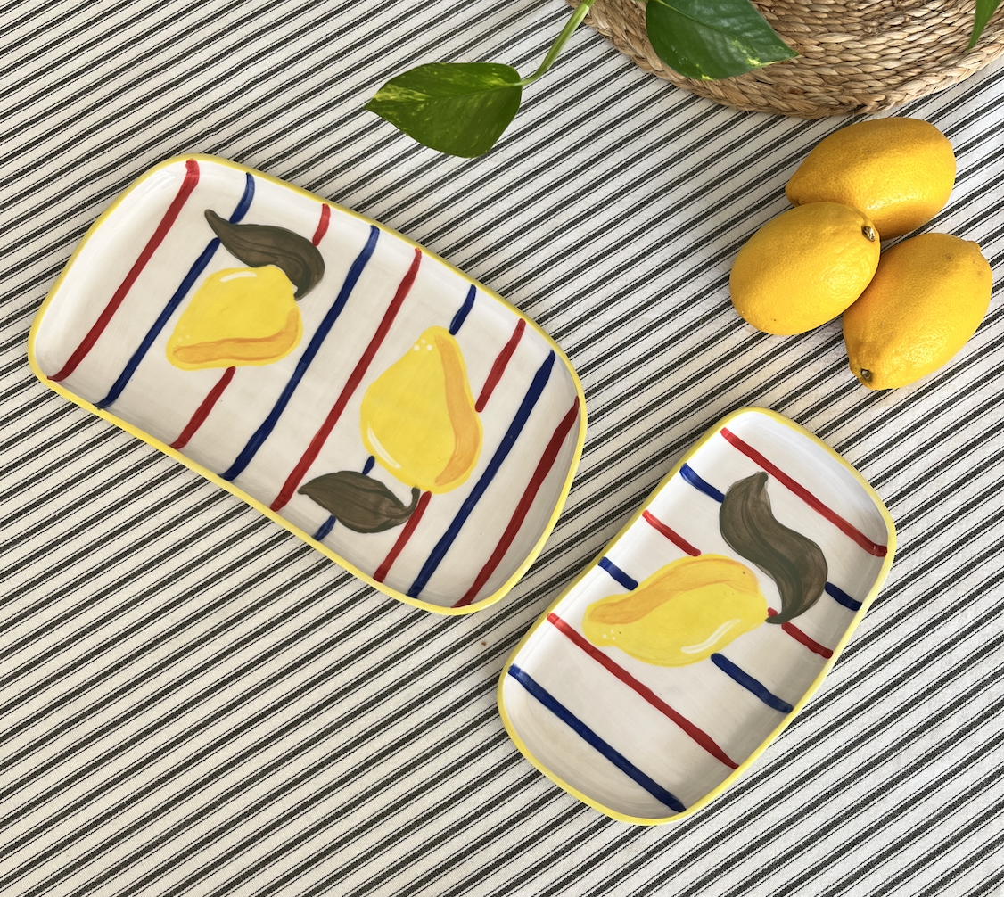 Lemon Platters (Set of 2)