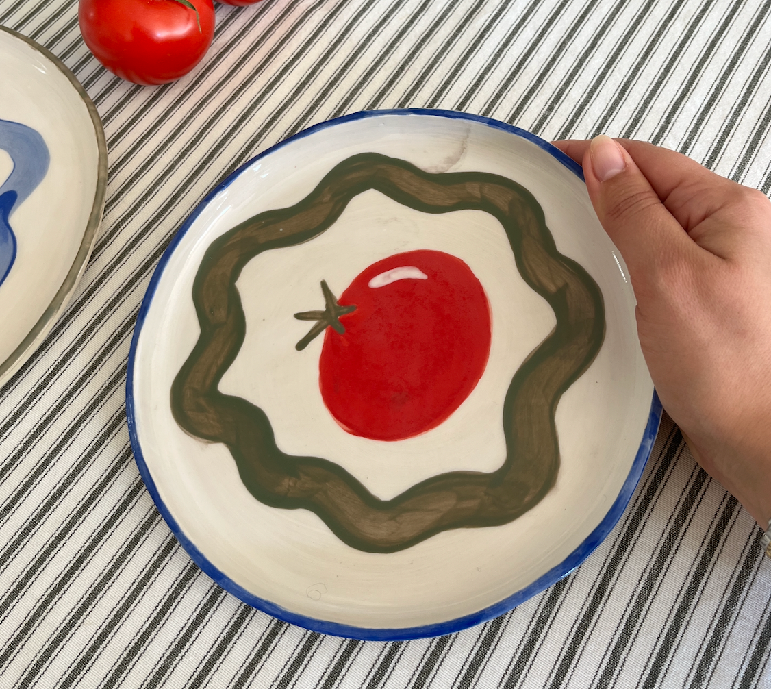 Tomato Plates (Set of 2)
