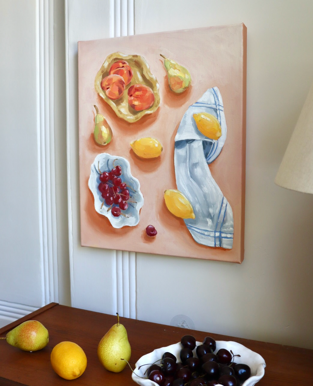 'Nourished' - Ceramic Series, Painting #2