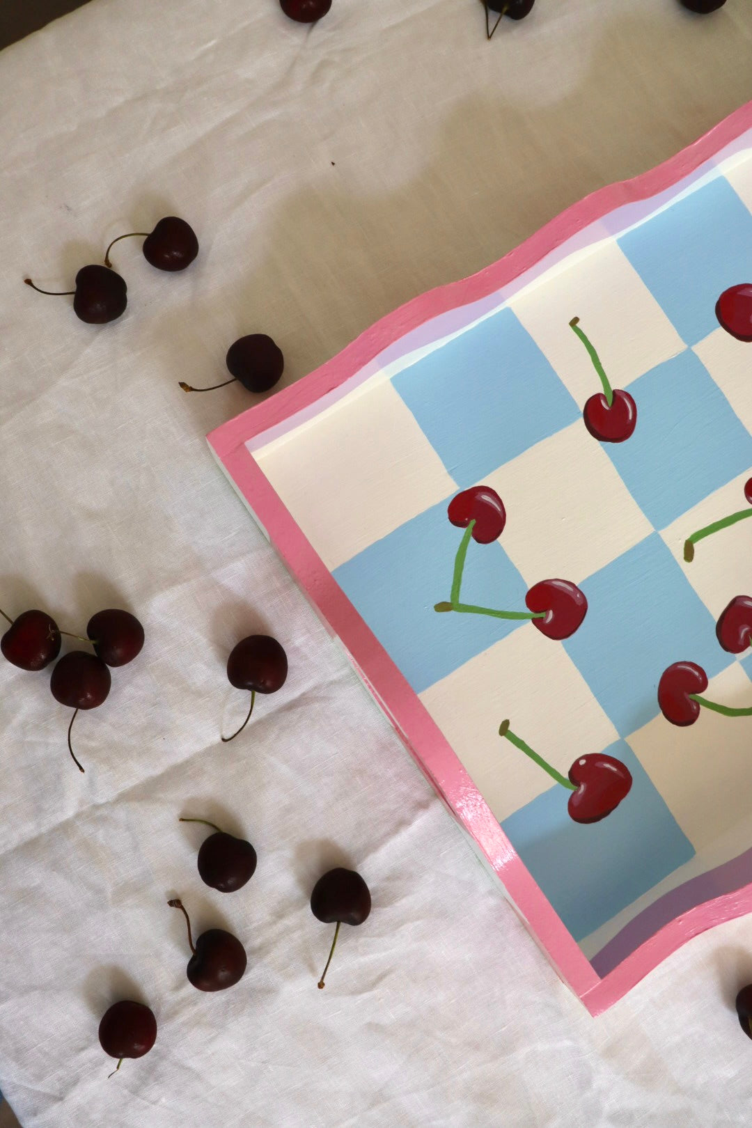 Cherry Tray (Wavy Large)