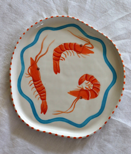 Prawn Plate (Abstract)