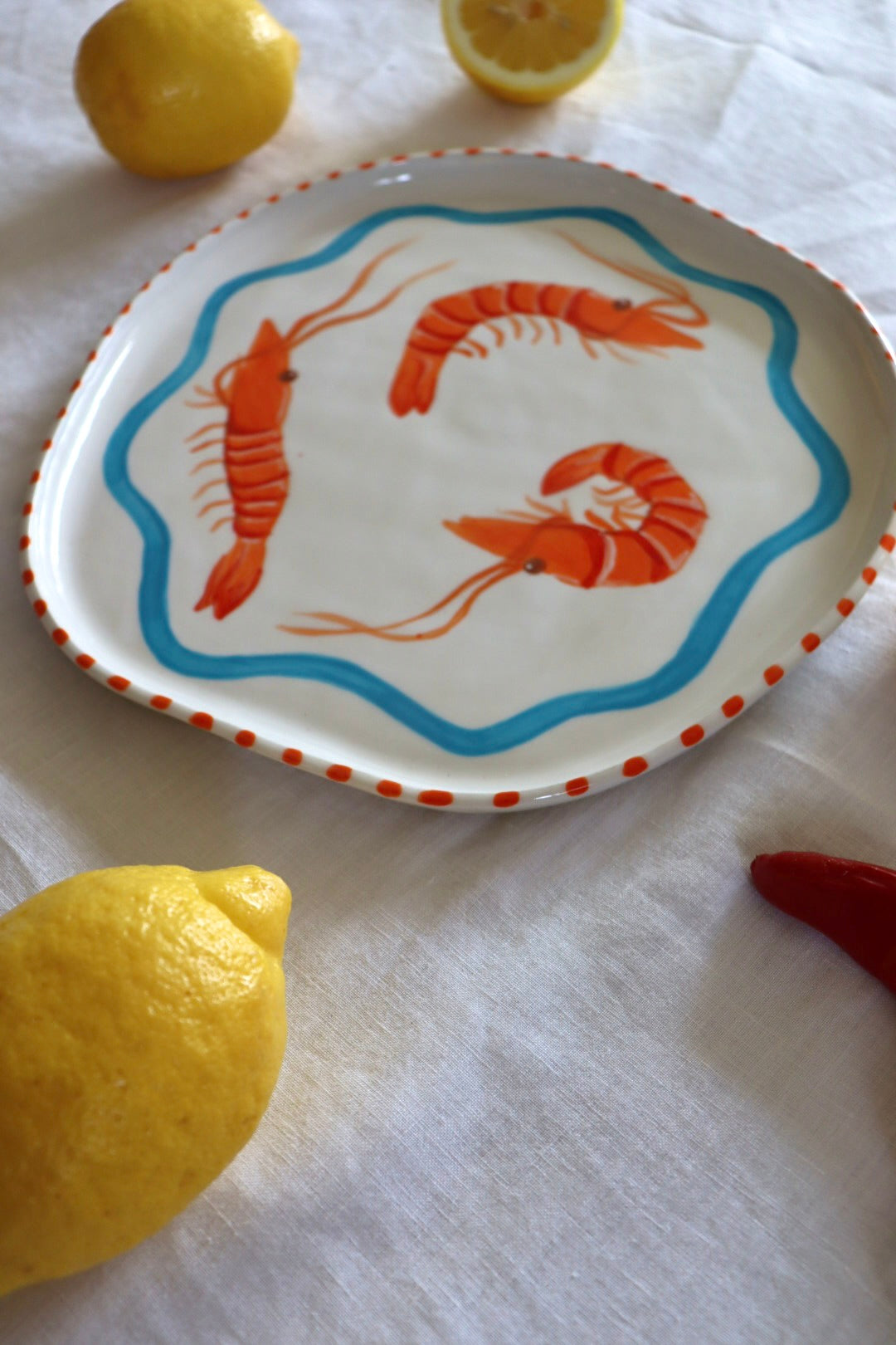 Prawn Plate (Abstract)