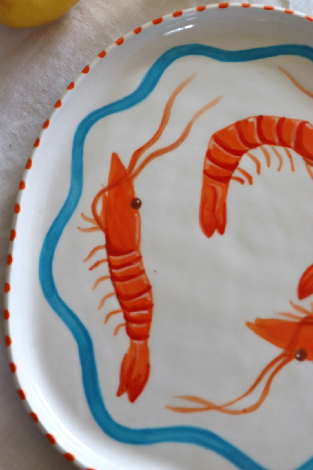Prawn Plate (Abstract)