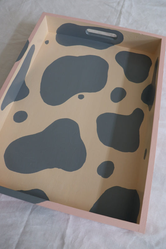 Cow Pattern Tray (Extra Large)