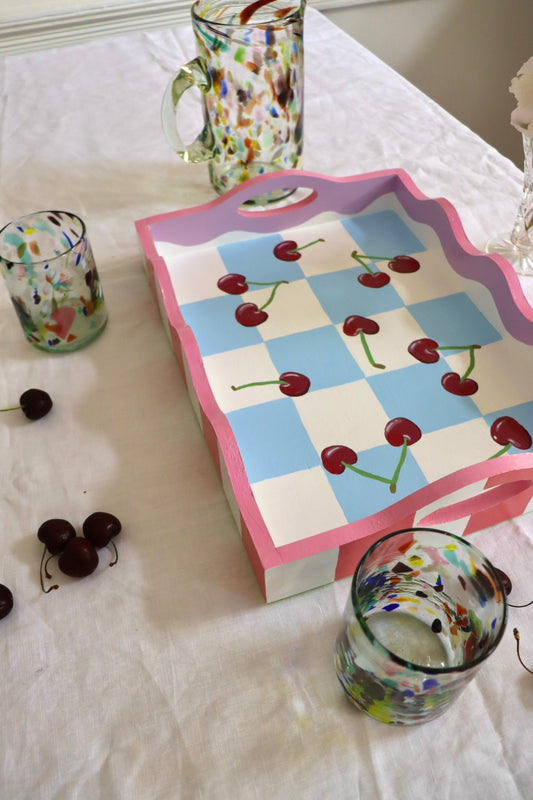 Cherry Tray (Wavy Large)