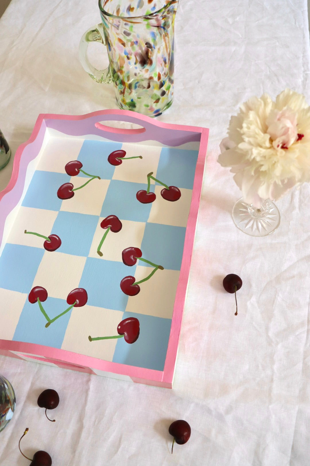 Cherry Tray (Wavy Large)