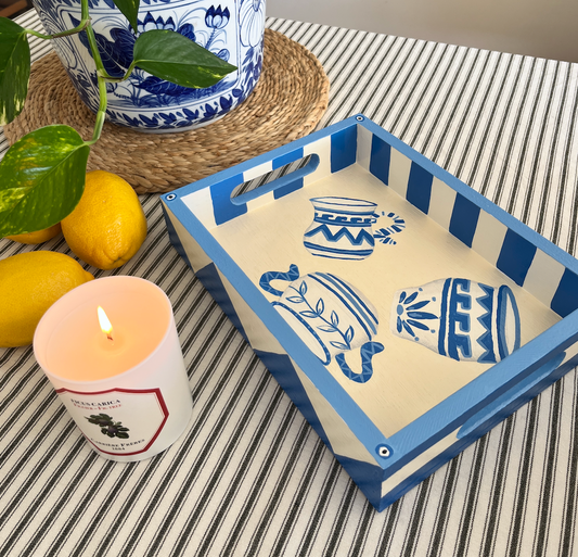 Mediterranean Pot Tray (Small)