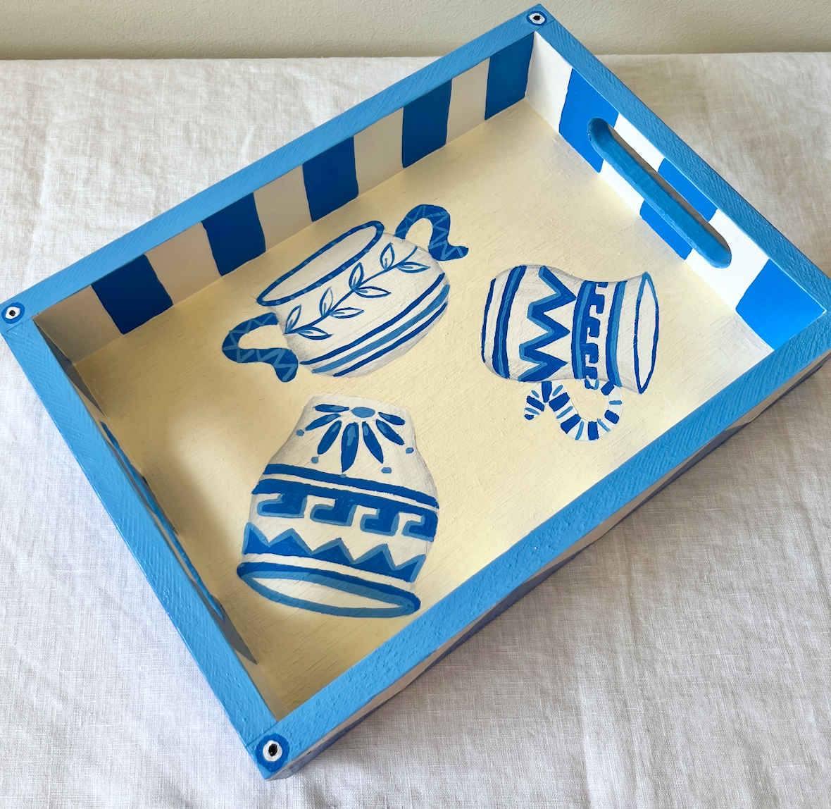 Mediterranean Pot Tray