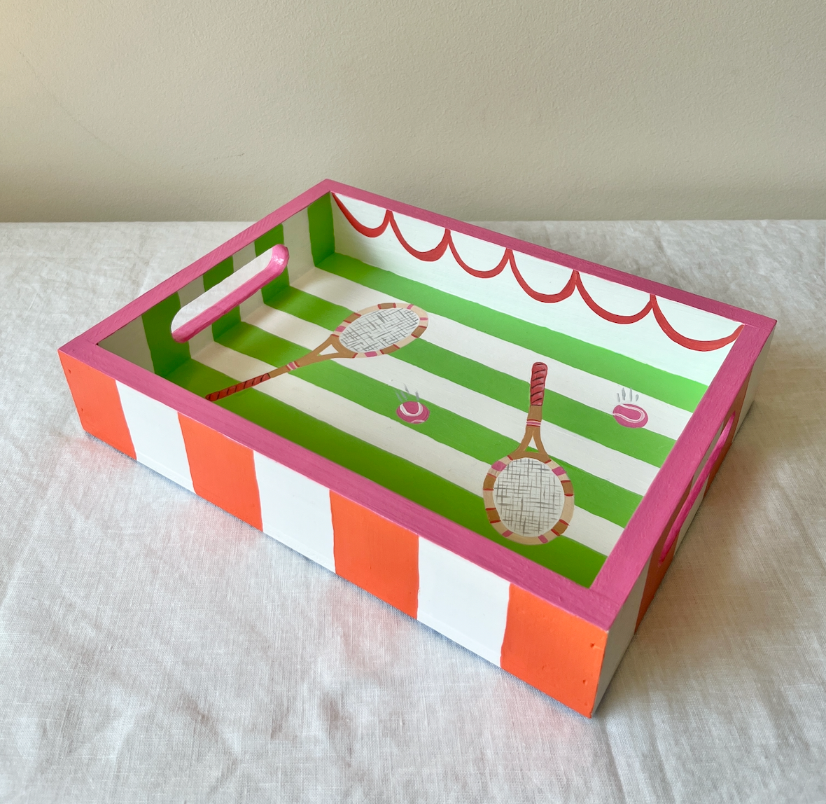 Retro Tennis Tray