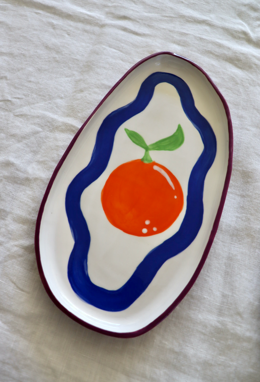 Orange Platter (Small)