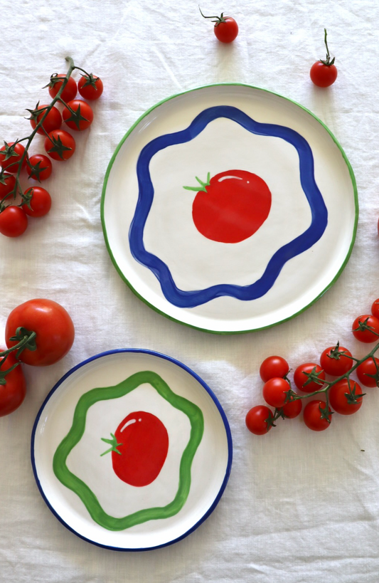 Tomato Plate - Set of Two