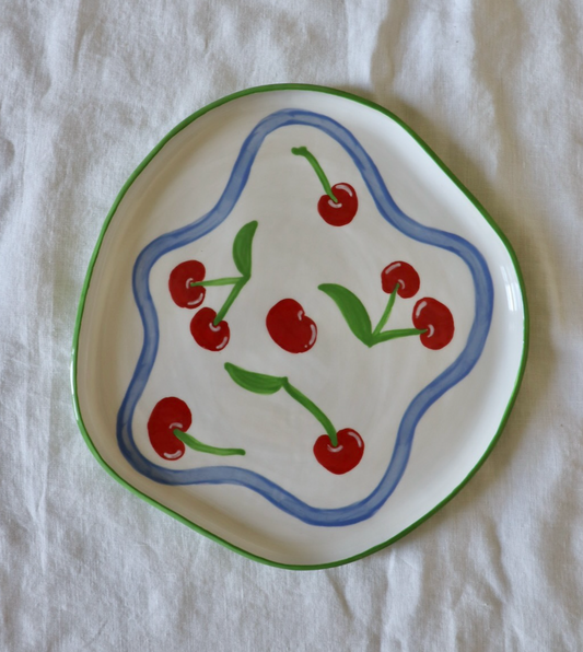 Cherry Plate (Abstract)
