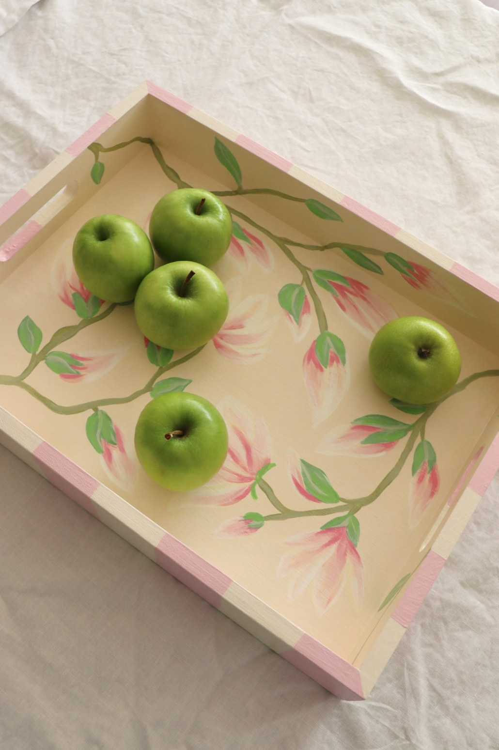 Pink Magnolia Tray (Large)