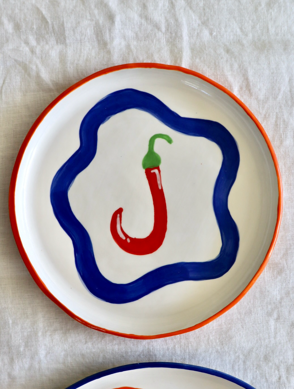Chilli Plates (Set of 2)