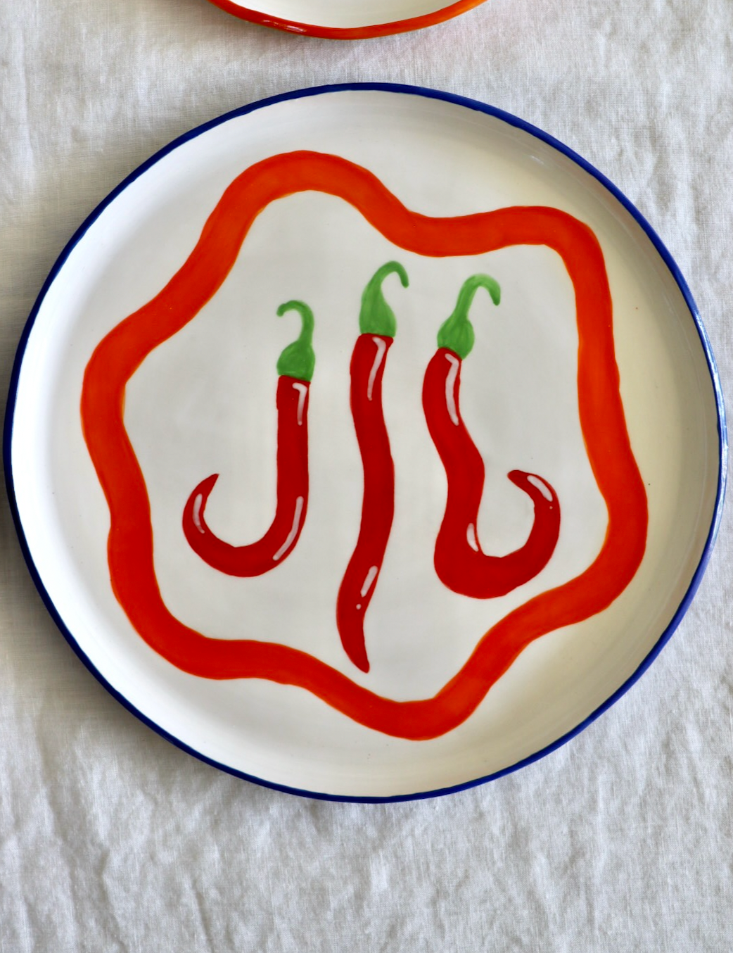 Chilli Plates (Set of 2)