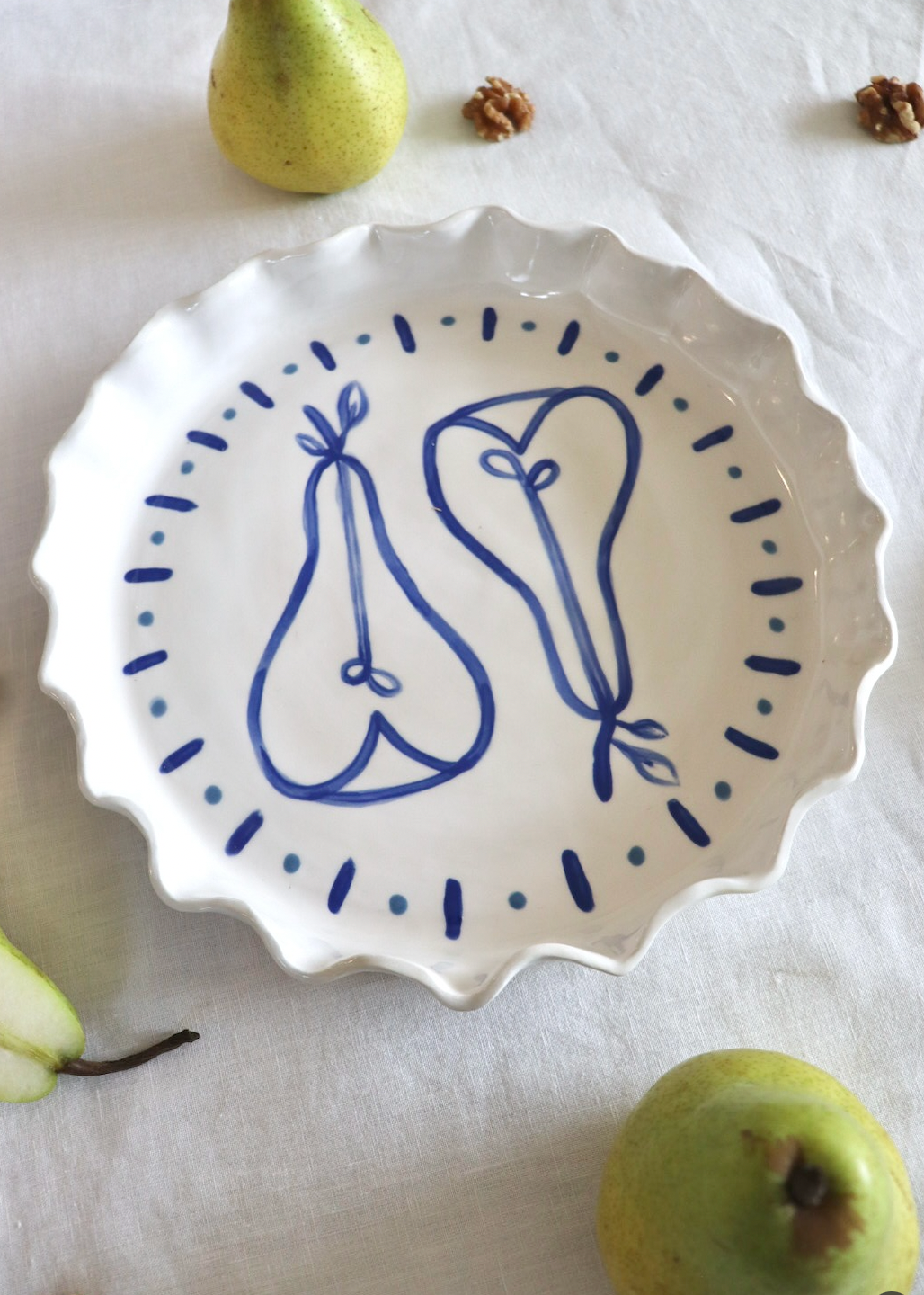 Pear Pie Dish (Large)