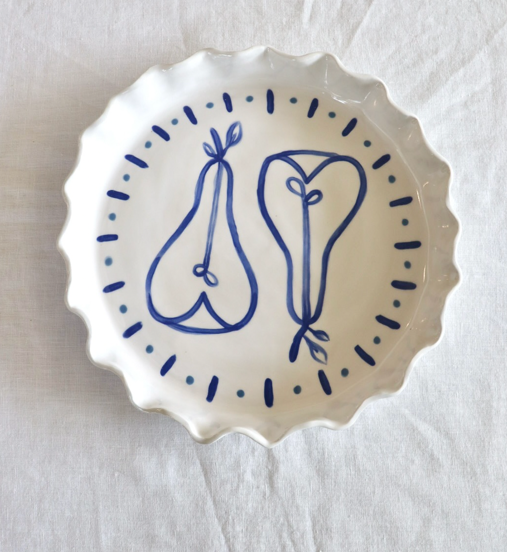 Pear Pie Dish (Large)