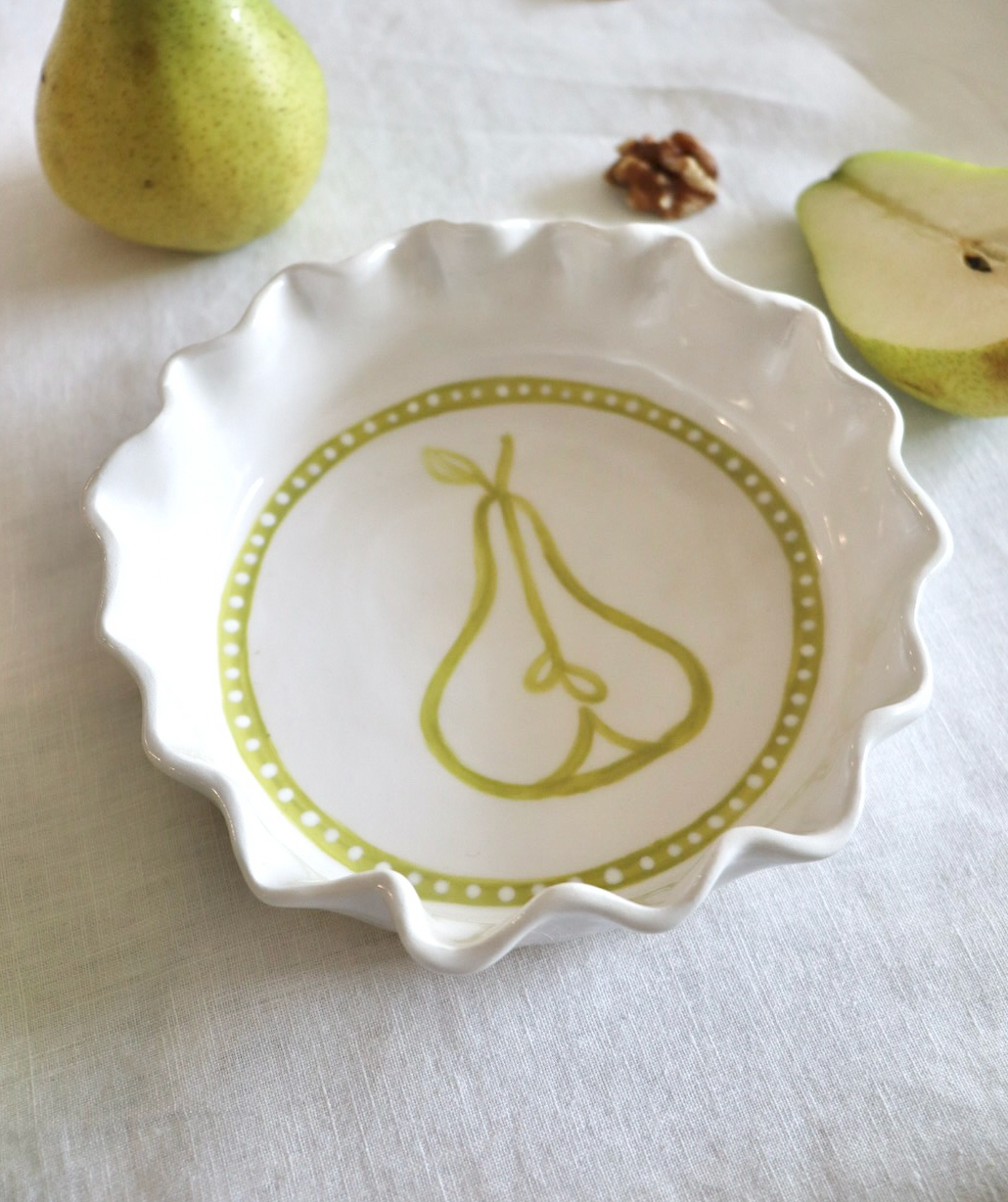 Pear Pie Dish (Small)