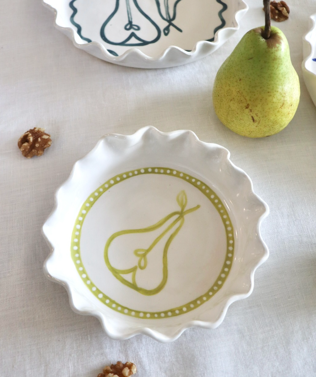 Pear Pie Dish (Small)