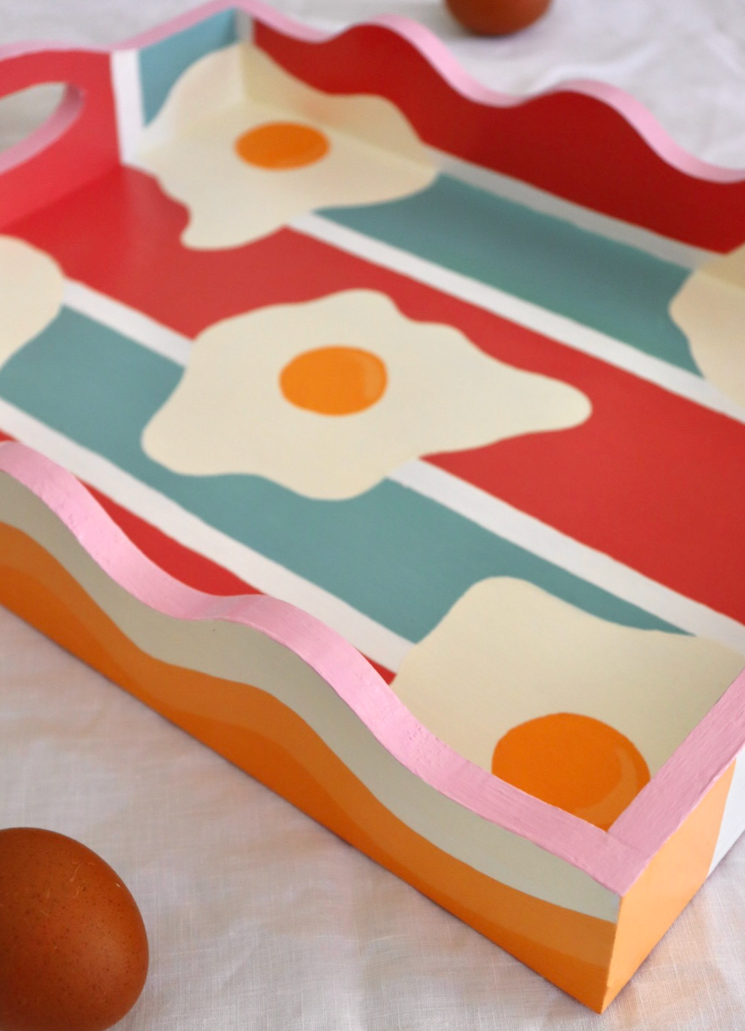 Egg Tray (Wavy Large)