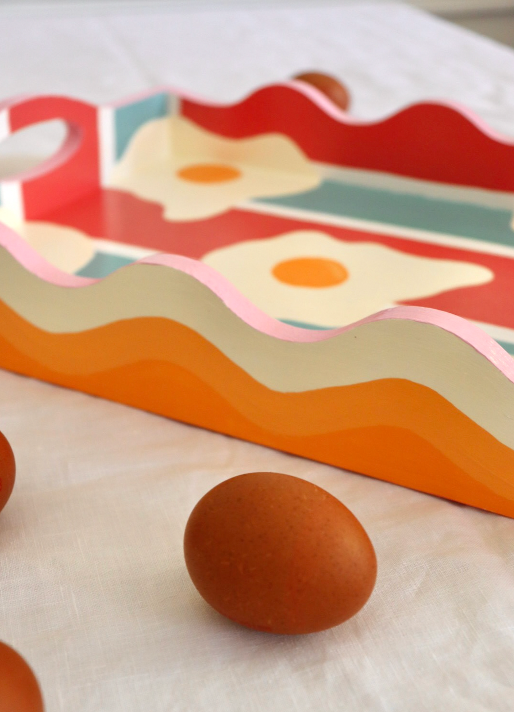 Egg Tray (Wavy Large)