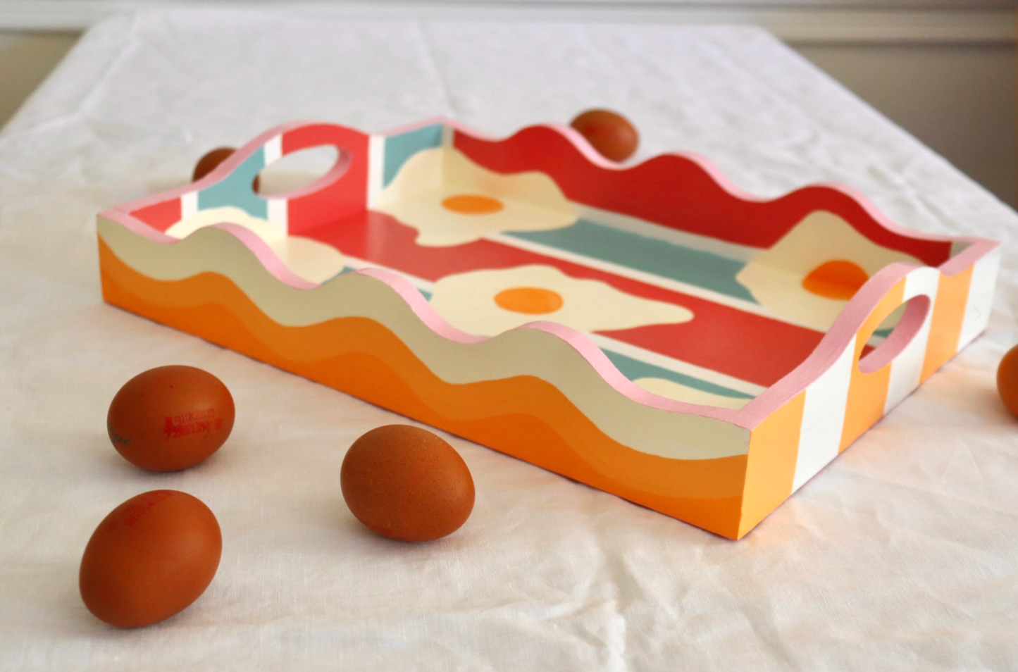 Egg Tray (Wavy Large)