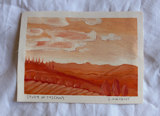 Study in Tuscany