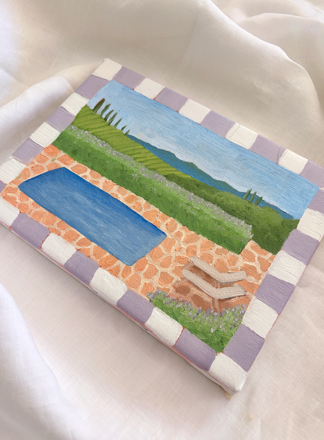 Lounging in Tuscany (Study)