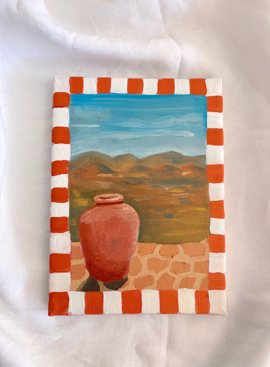 Terracotta Pot in Somburu Reserve, Kenya (study)