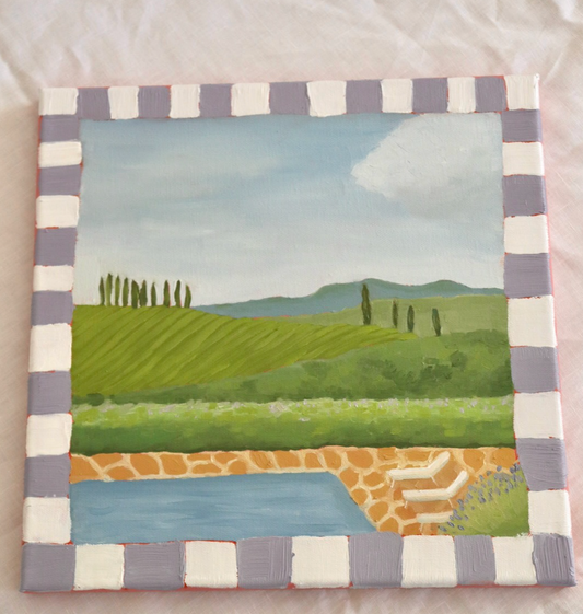 Lounging in Tuscany