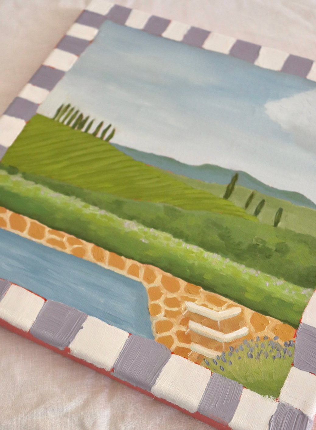 Lounging in Tuscany