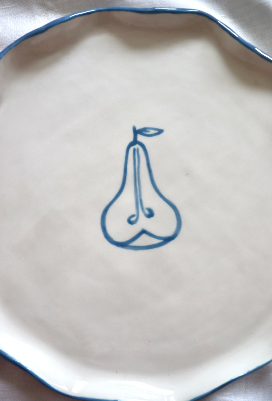 Pear Plate