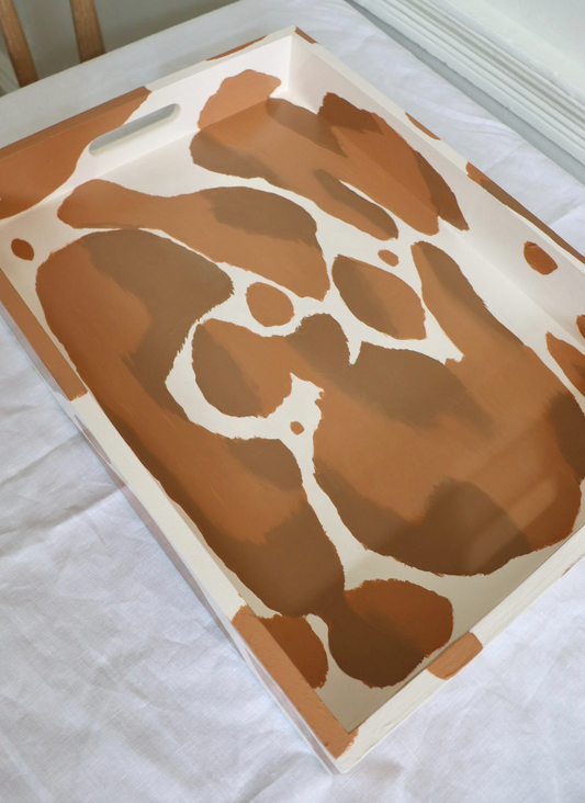 Cow Hide Tray (Extra Large)