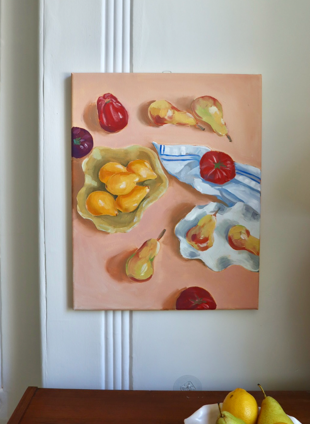 'Nourished' - Ceramic Series, Painting #1