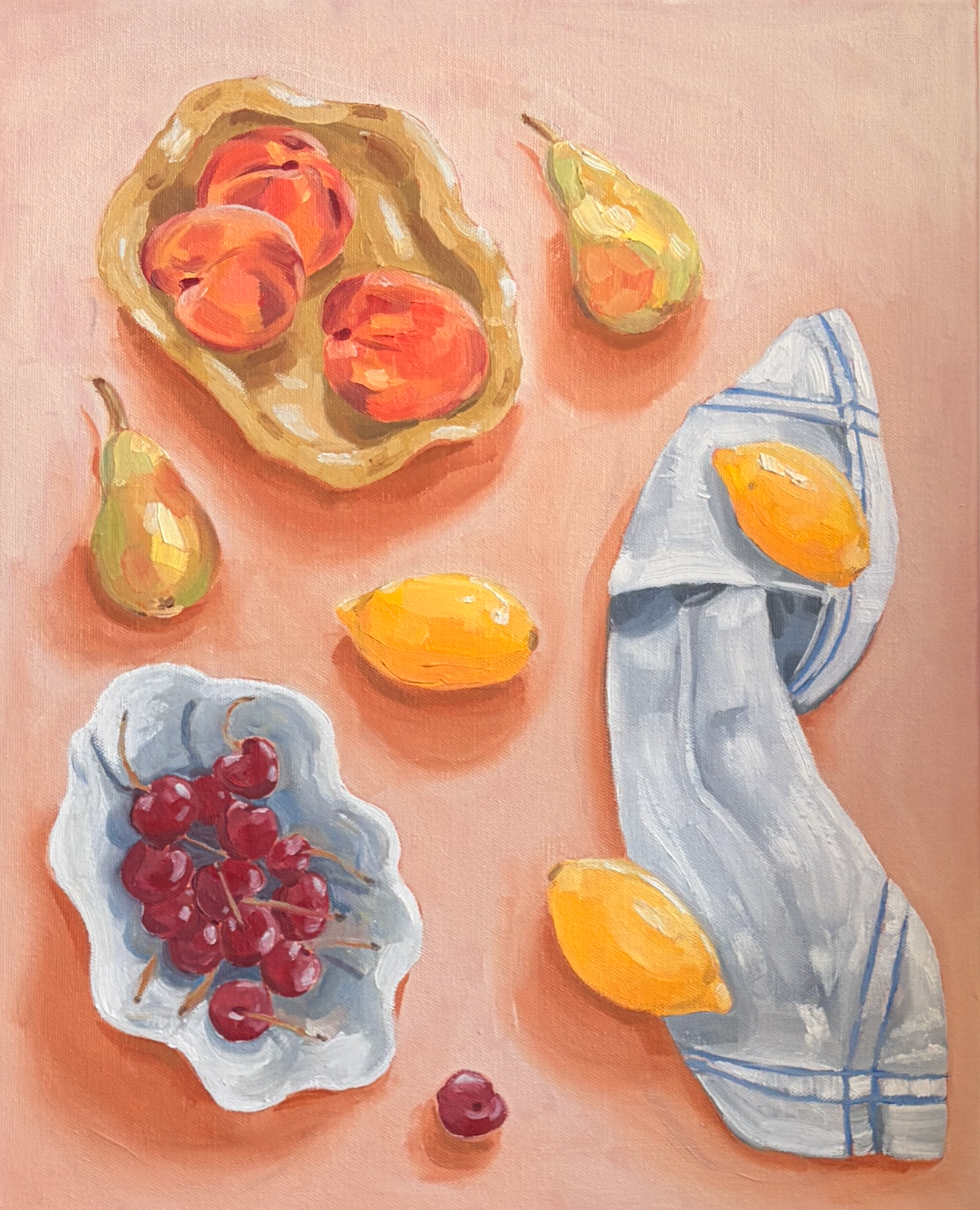 'Nourished' - Ceramic Series, Painting #2