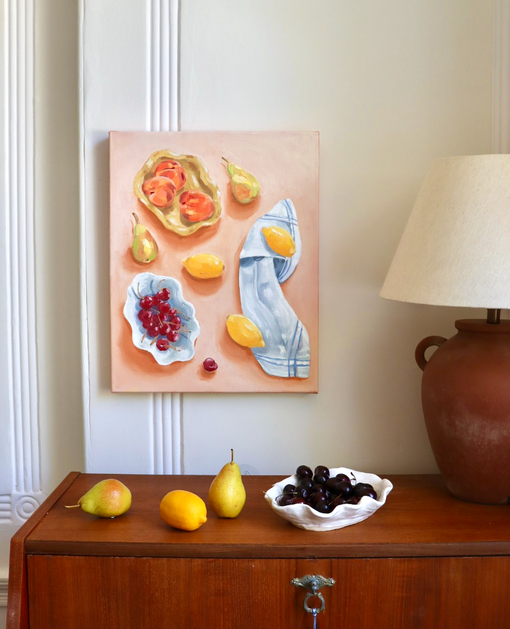 'Nourished' - Ceramic Series, Painting #2