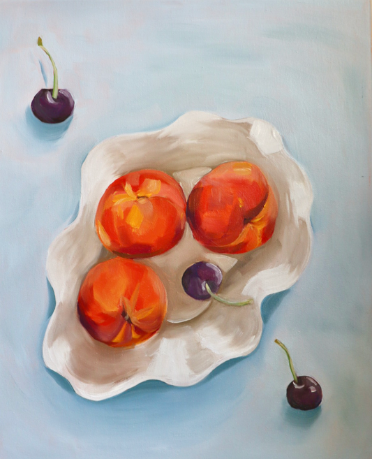 'Peaches' - Ceramic Series