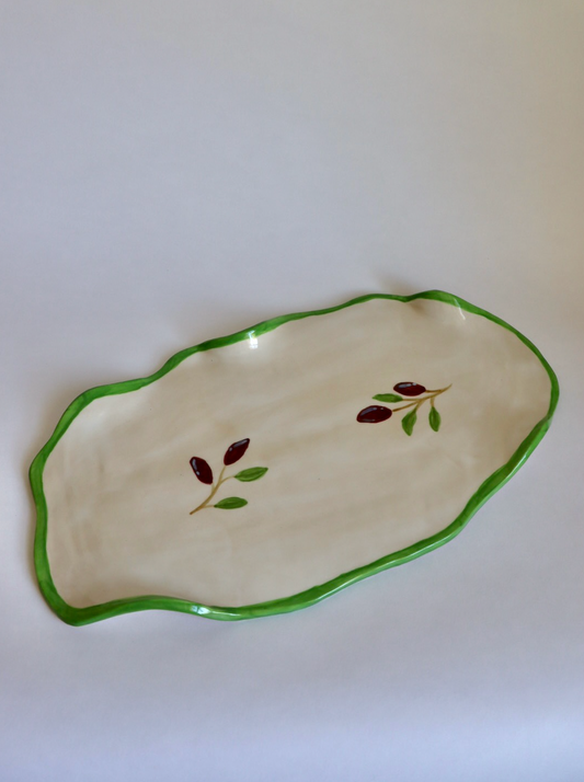 Olive Plate (Sale)