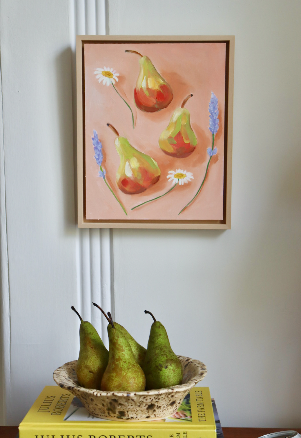 Pears & Flowers